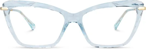 Vista 17 de Zeelool Gafas de bloqueo de luz azul ojo de gato de cristal para mujer Juliet VFP0270