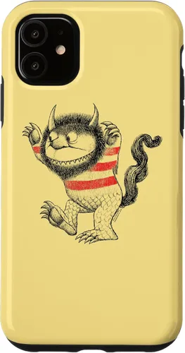 Vista 8 de Where The Wild Things are Line Art - Carcasa para iPhone 17