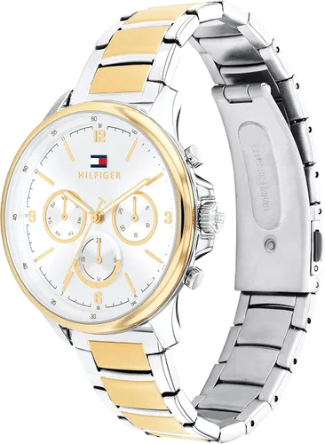 Vista 2 de Tommy Hilfiger Correa de reloj de cuarzo de acero inoxidable de dos tonos para mujer 18 Modelo 1782451 Dos tonos Reloj de cuarzo