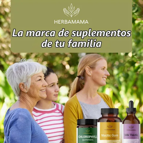 Vista 8 de HERBAMAMA Cápsulas de goma mastica - Apoyo intestinal y digestivo