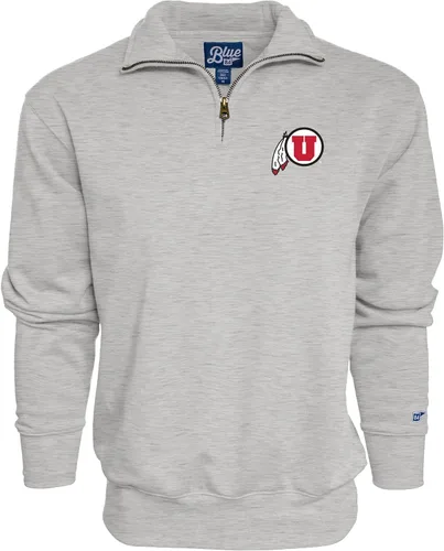 Vista 36 de Blue 84 Sudadera con cremallera de un cuarto para hombre de la NCAA