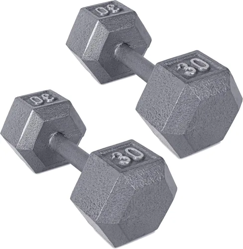 Vista 54 de CAP Barbell Mancuerna hexagonal de hierro fundido Múltiples opciones