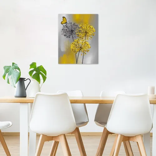 Vista 17 de HVEST Arte de pared inspirador de tigre para sala de estar, imágenes motivacionales de tigre de vida silvestre en blanco y negro, decoración