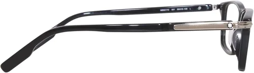 Vista 3 de Gafas de sol Montblanc MB 0217 O- 001 NegroTransparente, Negro Transparente Negro, 5515145