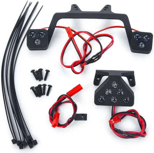 Vista 3 de AXSPEED 1 Unidades Delantera Trasera LED Lámpara de Luz para KRATON 8S ARA110002 Faro Trasero 1/5 RC Camión Actualización