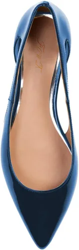 Vista 3 de Zapatos planos de moda de primavera con puntera puntiaguda para mujer, elegantes, entretejidos, informales, elegantes, de tacón bajo, cómodos
