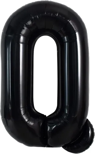 Vista 58 de TONIFUL Globos grandes de helio de letras B negras grandes de 40 pulgadas, globos de aluminio Mylar para decoración de suministros de fiesta