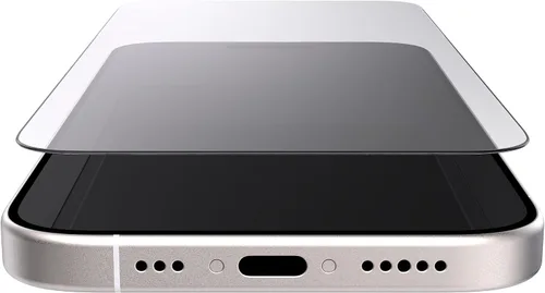 Vista 3 de Speck Protector de pantalla de vidrio para iPhone 15, compatible con pantalla iPhone 15 de 6.1 pulgadas, vidrio ultrafino, resistente a arañazos e