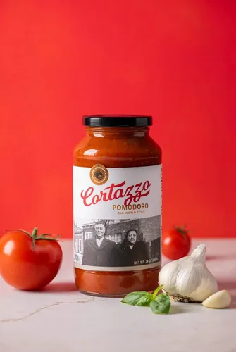 Vista 6 de Cortazzo Foods Salsa de pasta Pomodoro, 25 oz