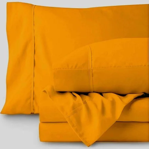 Vista 7 de 500TC Hoja de Super Calidad Ropa De Cama fija 100% algodón egipcio 4pc Set 24" pulgadas bolsillo extra profundo