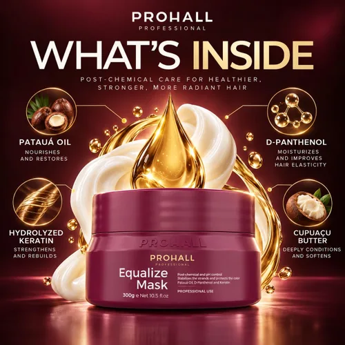Vista 5 de Mascarilla para el cabello acondicionador profundo para queratina tratada