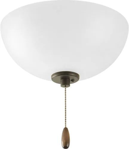 Vista 2 de Progress Lighting Bravo Collection P2650-01WB, 2 luces, ventilador de techo, para interiores, bronce antiguo, níquel cepillado