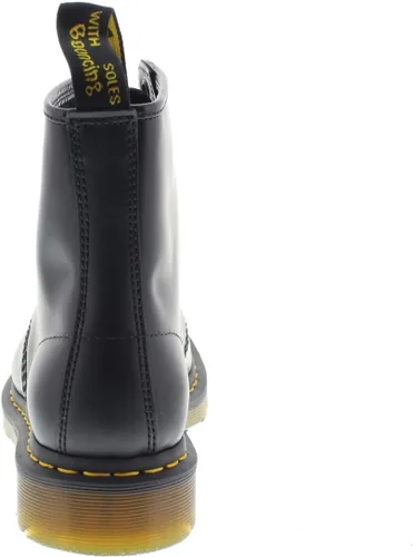 Vista 5 de Dr. Dr. Martens 1460 Original- Botas de cuero con 8 ojales, para hombre y mujer, negro