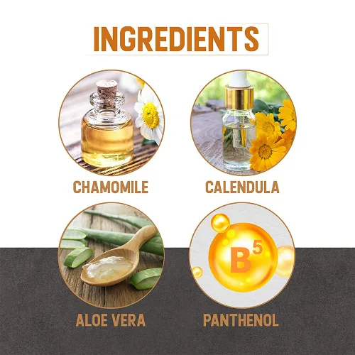Vista 4 de Woody's Jabón de barba para hombres – Lavado y acondicionador de barba, limpia el cabello y la piel facial, aroma a aloe vera y manzanilla, 6.3