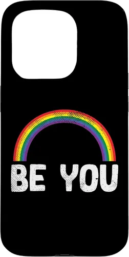 Vista 14 de Rainbow You Be LGBT Pride Flag Lesbian Gay Bi Trans Gift Case for iPhone 17
