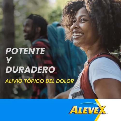 Vista 7 de AleveX Spray para aliviar el dolor, acción rápida y secado rápido para alivio dirigido del dolor, spray de 3.2 oz