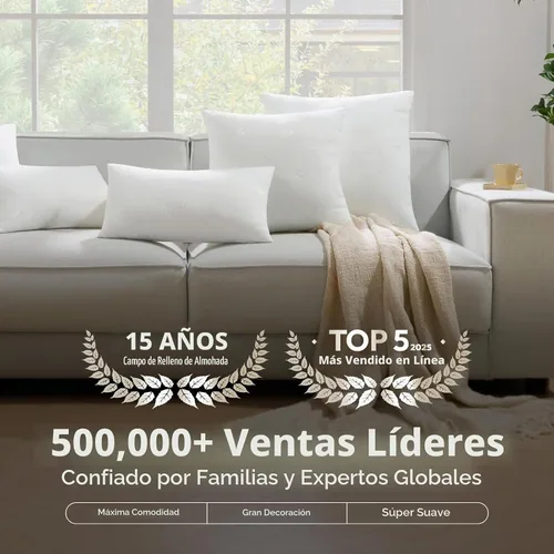 Vista 8 de Ashler - Juego de 2 almohadas lumbares (12 x 20 pulgadas)