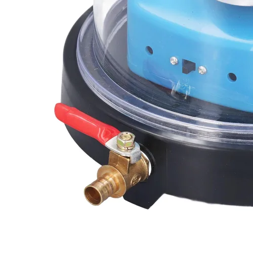 Vista 6 de Tarro de vacío con base, cámara de vacío, tarro de plástico de laboratorio para experimento de propagación de sonido, herramienta educativa