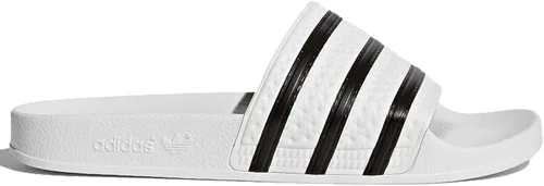 Vista 4 de adidas Originals Adilette - Chancletas para hombre Adilette, blanconegroblanco, 10