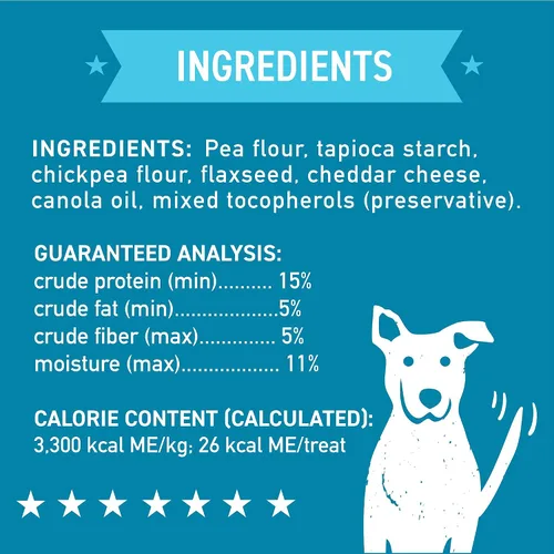 Vista 4 de Cloud Star Wag More Bark Less Crunchy - Golosinas para perros sin granos, queso cheddar, caja de 14 onzas (paquete de 2)