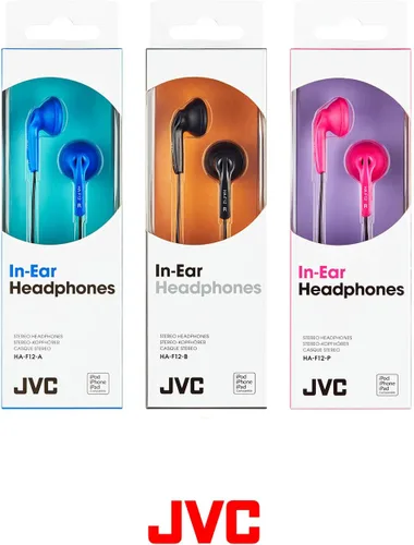 Vista 5 de JVC HAF12B - Auriculares para auriculares, color negro