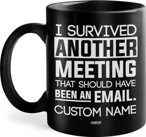 Vista 8 de CUBICER Taza de café de cerámica negra personalizada, tazas religiosas, con nombre personalizado, tazas grandes con refranes para mujeres, hombres