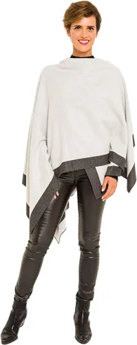 Vista 6 de MELIFLUOS DESIGNED IN SPAIN Women's Shawl Wrap Poncho Ruana Cape Cardigan Sweater Open Front for Fall Winter Spring