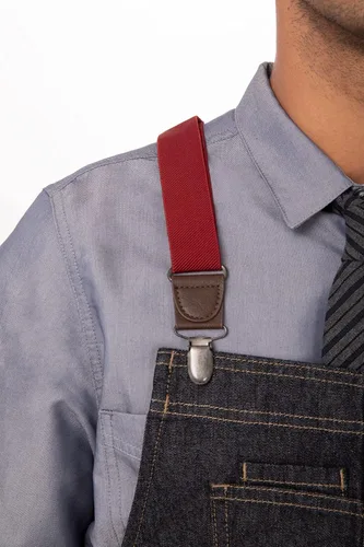 Vista 3 de Chef Works Unisex Berkeley Bib Apron