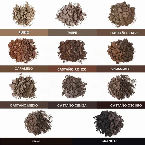 Vista 8 de Anastasia Beverly Hills - Dúo de polvo para cejas Marrón cenizo
