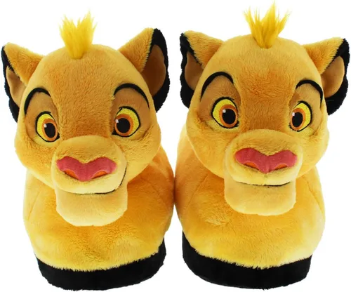 Vista 135 de Happy Feet - Pantuflas con licencia oficial de Disney y Pixar, pantuflas figurales para hombres, mujeres, niños, como se ve en Shark Tank