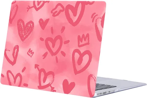 Vista 22 de Funda rígida compatible con MacBook Pro de 13 pulgadas 2012 2011 2010 2009 2008 versión A1278 con CD-ROM, funda rígida de plástico para portátil