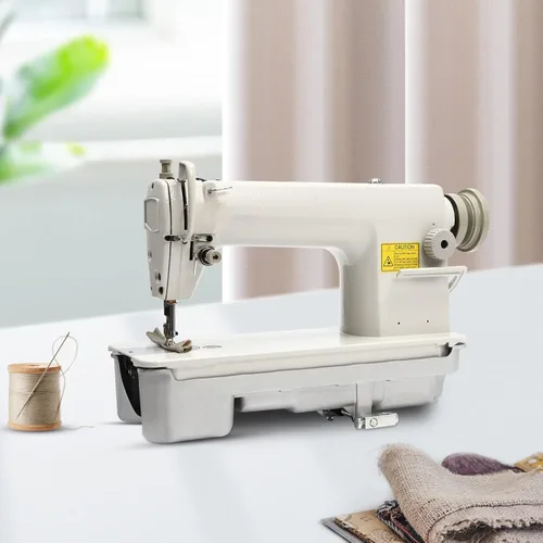 Vista 2 de Máquina de coser industrial,Máquina de coser de alta resistencia,Máquina de coser de costura recta Herramienta de costura de cuero para coser