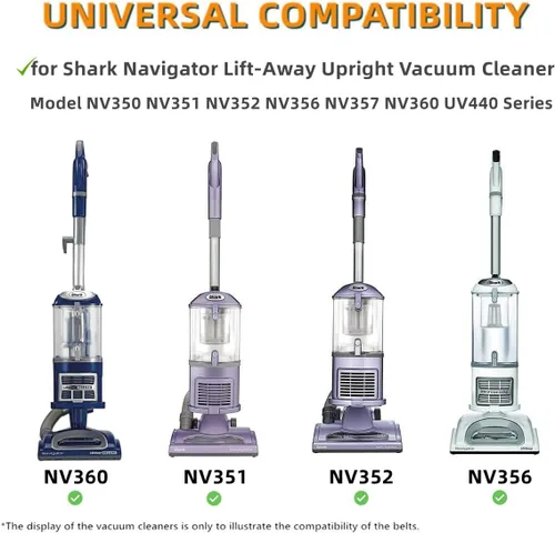 Vista 3 de JEDELEOS Manguera de repuesto para aspiradora Shark Navigator Lift-Away NV350 NV351 NV352 NV356 NV356E NV357 NV360 UV440, repuesto de pieza n.º
