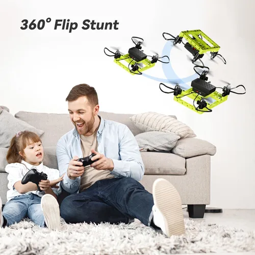 Vista 5 de Mini Drone para niños y principiantes, Kits de construcción de drones 5-EN-1 DIY creativos para que los niños construyan sus propios drones, 5