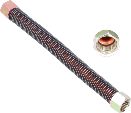 Vista 7 de Compresor de aire Tubo de escape Tubo de descarga Manguera Conector Tubo de conexión de tubo 0.472 in Accesorio (tubo de cabeza 2051/3065)