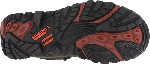 Vista 7 de Merrell Puntera compuesta impermeable Moab Vertex Mid para hombre, Negro