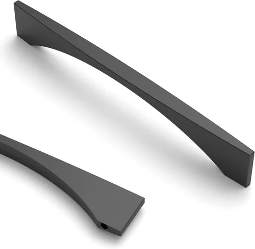 Vista 23 de Asidrama - Paquete de 10 manijas de gabinete de cocina color latón envejecido de 3.75 pulgadas (96mm), tiradores para gabinete, accesorios