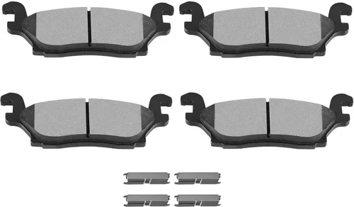 Vista 19 de SCITOO D273 Juego de pastillas de freno cerámicas delanteras de reemplazo 1984-1985 para Honda Accord, 1988-2000 para Honda Civic, 1993-1997