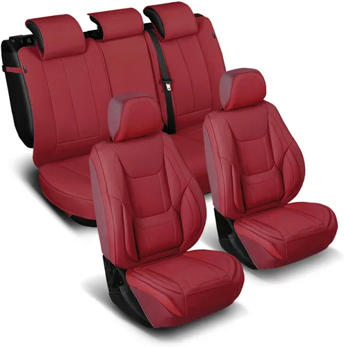 Vista 23 de Coverland Fundas de asiento de automóvil personalizadas compatibles con BMW X1 2013-2025, funda de asiento impermeable de espuma viscoelástica