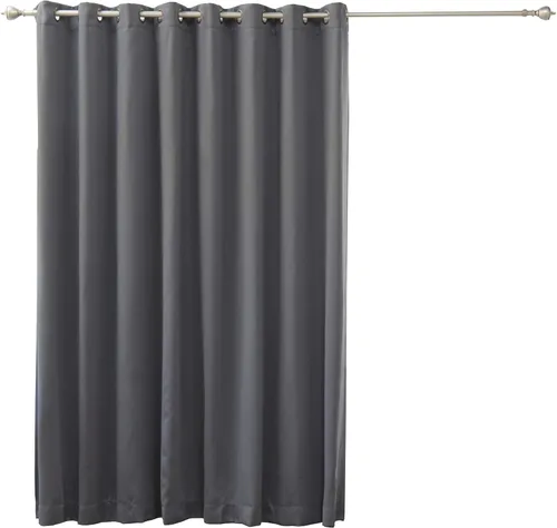 Vista 24 de Best Home Fashion Cortina térmica opaca con parte superior con ojales anchos Gris