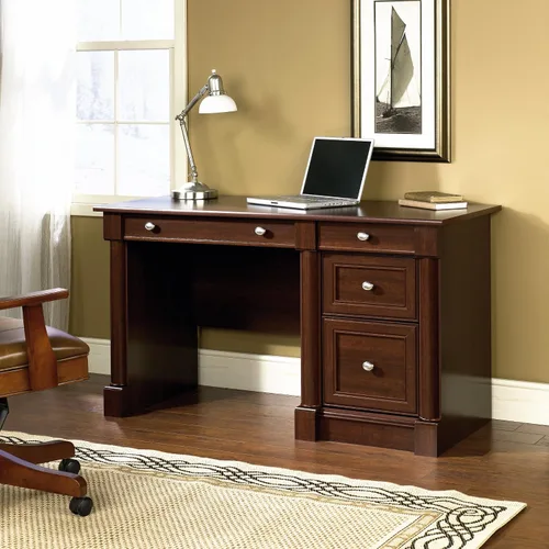 Vista 2 de Sauder Escritorio para computadora Palladia, acabado cereza selecto