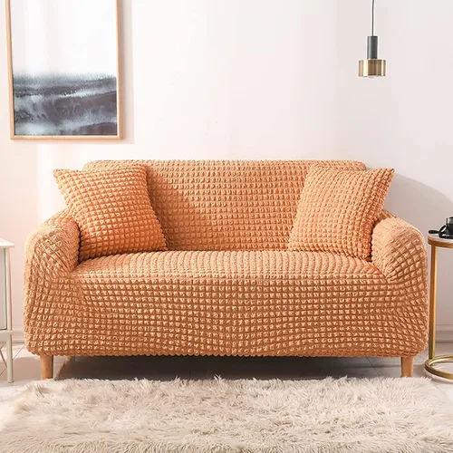 Vista 13 de Konsilsa Funda elástica para sofá, funda antideslizante para sillón, funda gruesa y lavable con parte inferior elástica, protector de muebles
