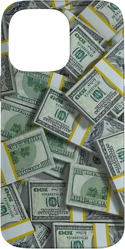 Vista 21 de Pile Money Finance Currency 100 Dollar Stacks Bill s Success Case para iPhone 17