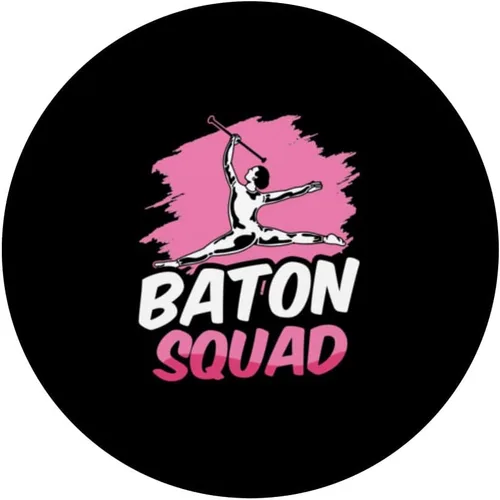 Vista 3 de Twirler Majorettes Baton Squad Baton Twirling PopSockets Swappable PopGrip