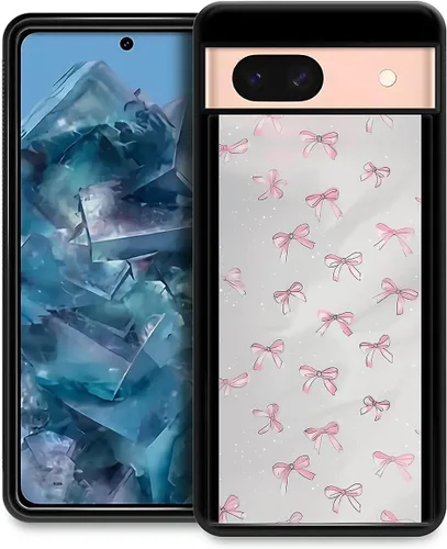 Vista 305 de Compatible con Google Pixel 4A 5G Mobile Case Creative Acrylic Panel trasero Silicona Protección Grip especialmente diseñado para Google Pixel 4A 5G