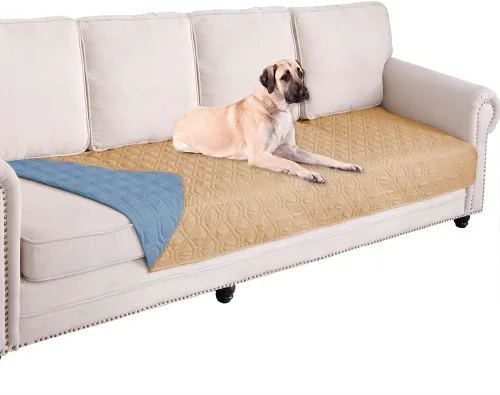 Vista 40 de Ameritex Manta Impermeable Reversible Cubierta para Cama de Perro Manta para Mascotas para Muebles Cama Sofá Sillón
