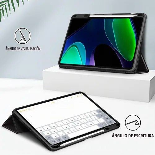Vista 2 de Funda para Xiaomi Pad 6 de 11 pulgadas, carcasa rígida transparente para Xiaomi Pad Pro 2023, con encendido y apagado automático, no toque