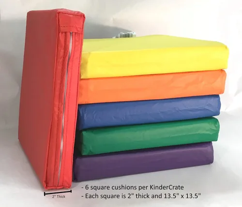 Vista 2 de KinderMat Kindercrate padre (naranja)