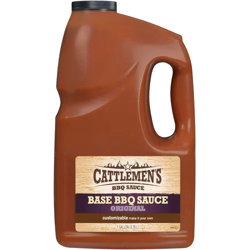 Vista 4 de Cattlemen's St. Louis Original Base BBQ Sauce 4 Botellas de 1 galón