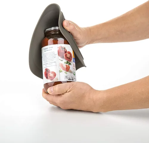 Vista 2 de PrepSolutions Multialfombrilla compacta para microondas, 9.5 pulgadas, gris – Protector de salpicaduras de alimentos para microondas y salvamanteles